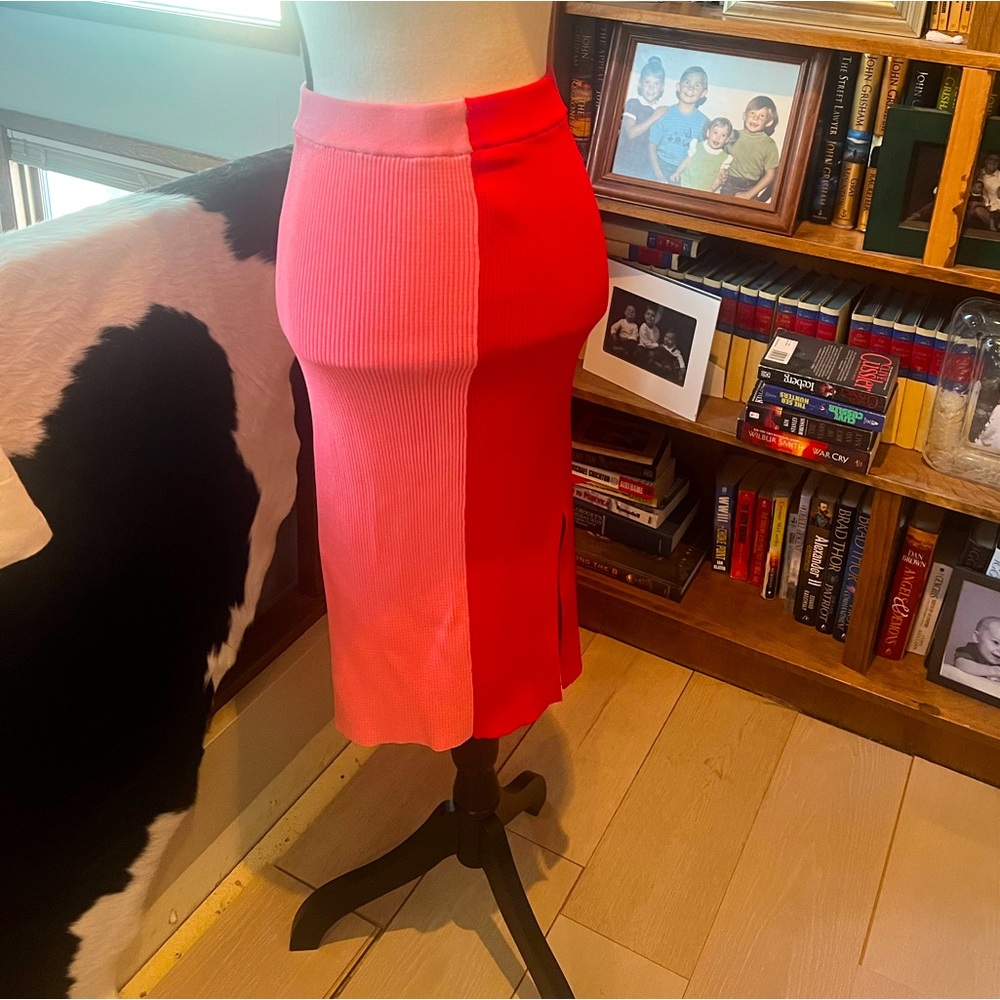Steve Madden Red A-Line Skirt
